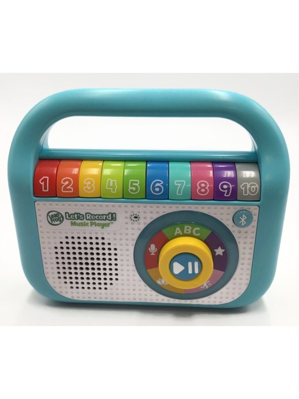 LeapFrog Let's Record Music Player Bluetooth Kids Radio Tested Works